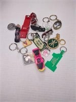 Novelty and advertising keychains featuring "The