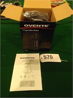 Ovente 2-Cup Coffee Maker
