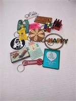 Novelty and advertising keychains
