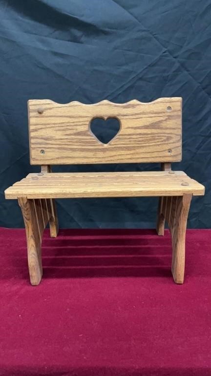Vintage Child’s Wooden Bench