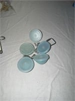 Group of Tupperware Bowl Key Chains