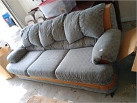 Sleeper sofa. Will need a good cleaning