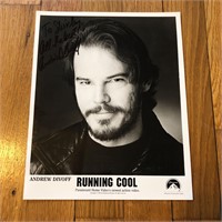 Autographed Andrew Divoff Running Cool Promo Photo