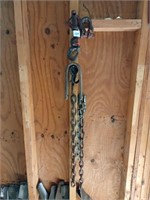 Chain and clamps