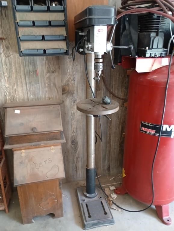 K&F 16 speed floor drill press