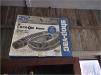NOS shop vac lock on hose, 2 1/2 inch
