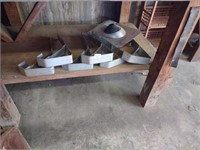 Group of roofing toe board brackets