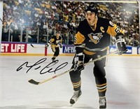 Penguins Mario Lemieux Signed 11x14 with COA