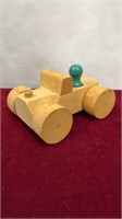1874 Vintage Wooden Toy Car