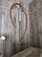 Hand pump and hose