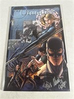 (TRIPLE SIGNED) THE UNIQUES #1 WITH COA
