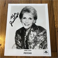 Autographed Janet Leigh Psycho Publicity Photo