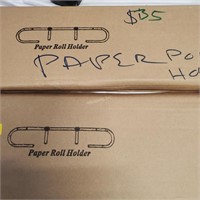 2 Paper Roll Holders for medical beds