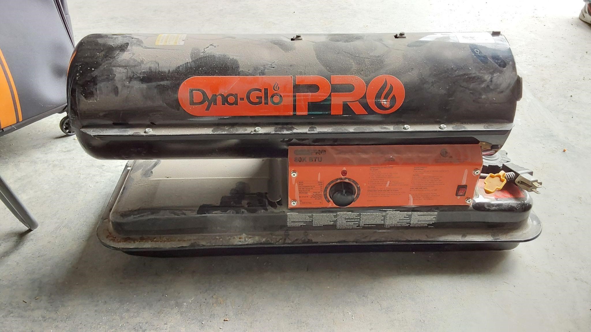 Dyna-glo Pro propane heater 80k btu