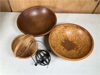 Thurnauer wooden bowl & fruit