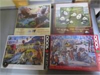 NEW 4pc Misc Puzzle Lot