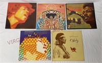 Vintage Jimi Hendrix 33 RPM Vinyl LP Records - 5