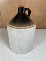 Stoneware crock jug