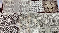 Lot of Square and Rectangular Doilies