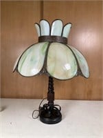 Tiffany style slag lamp