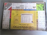 Vintage Monopoly Board for Ogdensburg NY