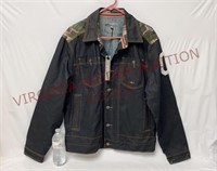 Cavi NYC Size XL Denim Jean Jacket Coat w Tag