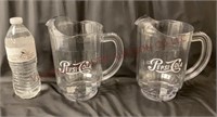 Carlisle Pepsi Cola Plastic Drink Pitchers - 2