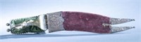 Indian Bichwa twin bladed knife.