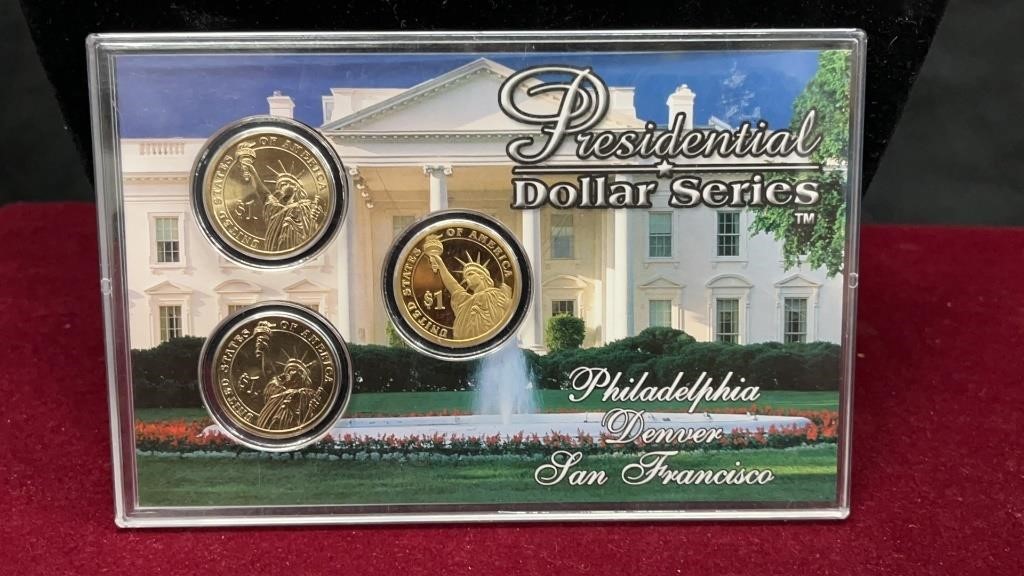 Presidential Dollar Series Coin Set 1797