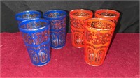 Set of 6 Vintage Moroccan Tea Glasses