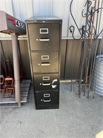 Metal Filing Cabinet (52inx15inx27in)