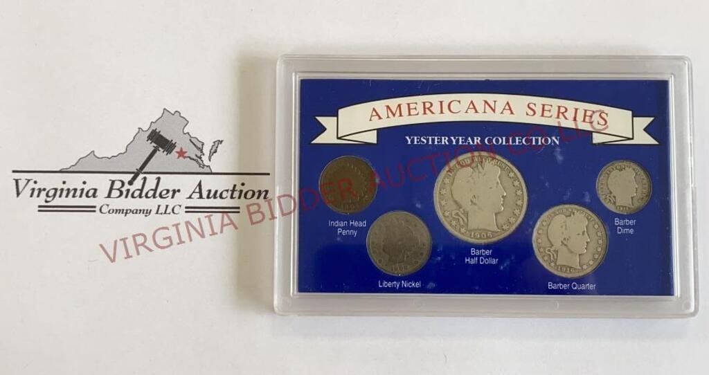 Antique Furniture, Coins, Jewelry & Collectibles Auction