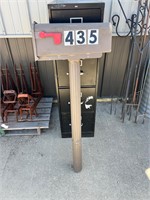 Plastic Mail Box (49in. Tall)