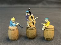 Vintage 1940’s 3pc Mini Barrel Ragtime Band