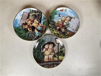 M.J. Hummel limited edition plates