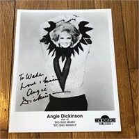 Autographed Angie Dickinson Promo Publicity Photo