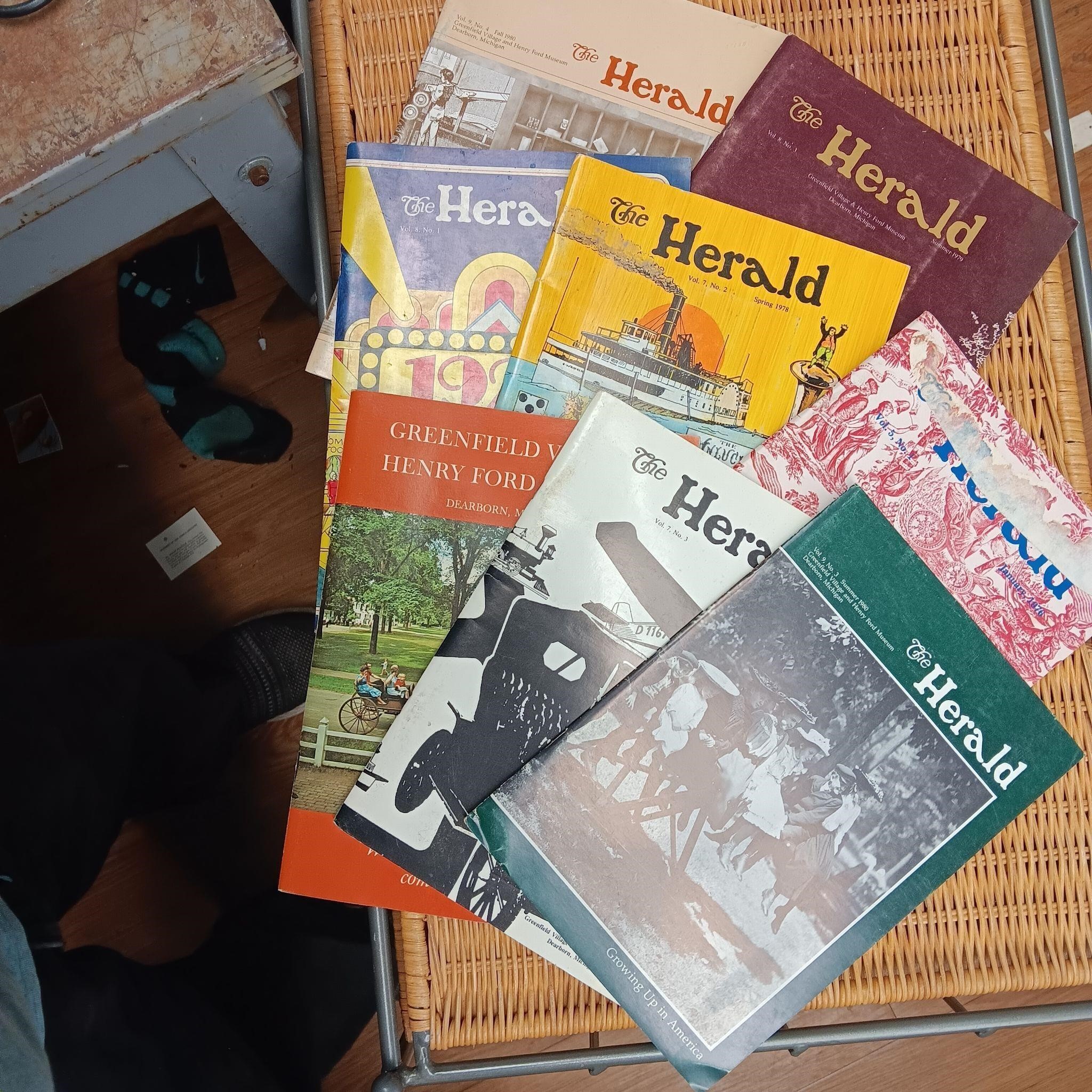 8 Vintage 1970s Back Issues of the Herald Magazine