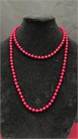 Lot of 3 Red Stylish Necklaces for Women