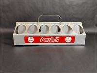 Vintage Coca-Cola 12 Bottle Aluminum Carrier