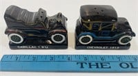 1913 Cadillac & Chevy Salt/Pepper Shakers