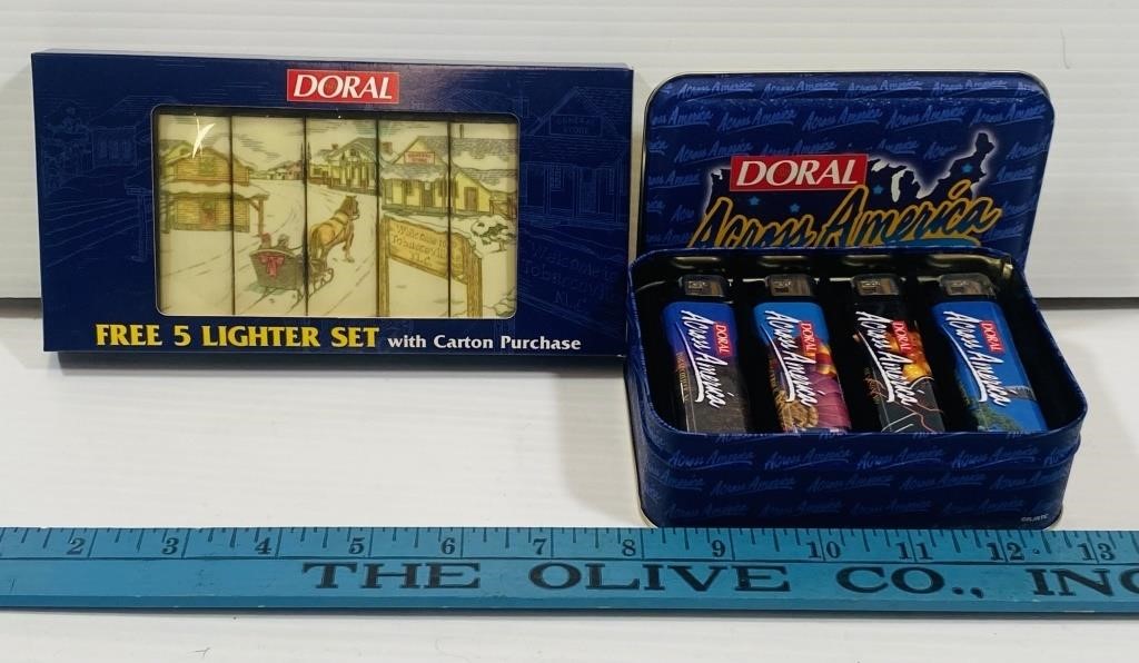 2 Doral Lighter Sets