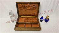 Jay Imports Jewelry Box & Perfume Bottles