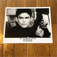 Autographed Don "The Dragon" Wilson Promo Photo
