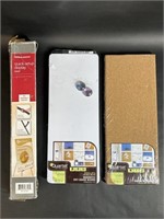 Quick Setup Display Easel, Cork, Dry Erase Board
