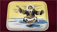 Vintage Alaskan Series Decor Plate Art