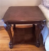 Traditional Solid Wooden End Table Night Stand 2