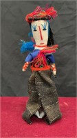 Vintage Mexican Handmade Folklore Doll
