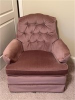 Vintage Rose Blush Accent Chair