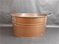 Handmade Bronze-toned Aluminum Bucket