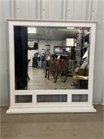 Painted Wood Framed Mirror